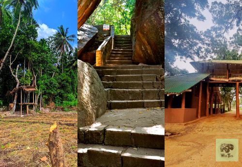 Images shows a collection of photographs of Chena Cultivation-Sankapala Temple-Udawalawe-Nationala Park Entarance in Udawalawe area of Sri Lanka. Images shows a collection of photographs of Chena Cultivation-Sankapala Temple-Udawalawe-Nationala Park Entarance in Udawalawe area of Sri Lanka.